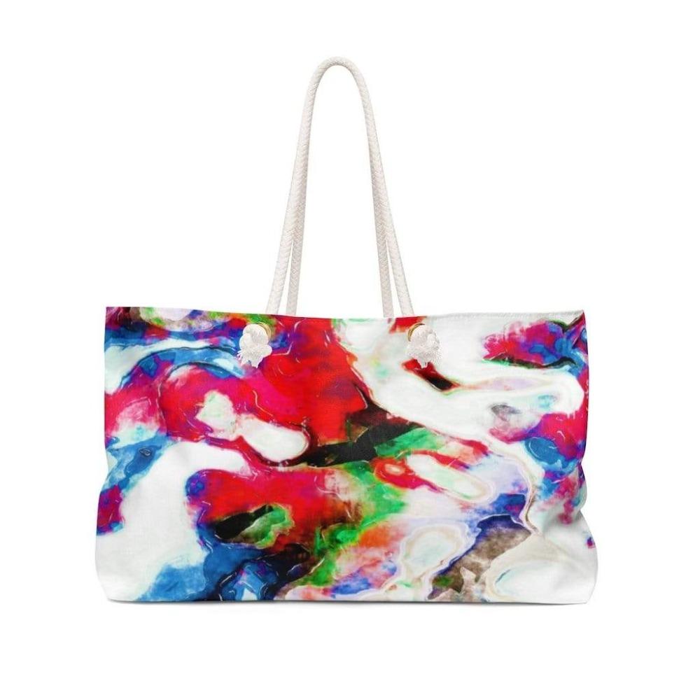 Printify Bags 24x13 Multicolor Weekender Bag-Women's Weekender Bag - Large Weekender Bag