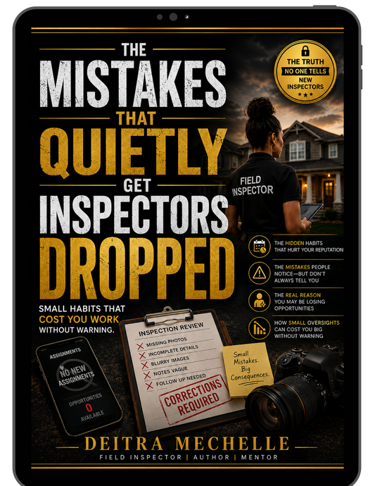 Mistakes That Quietly Get Inspectors Dropped Field Inspector E-Book
