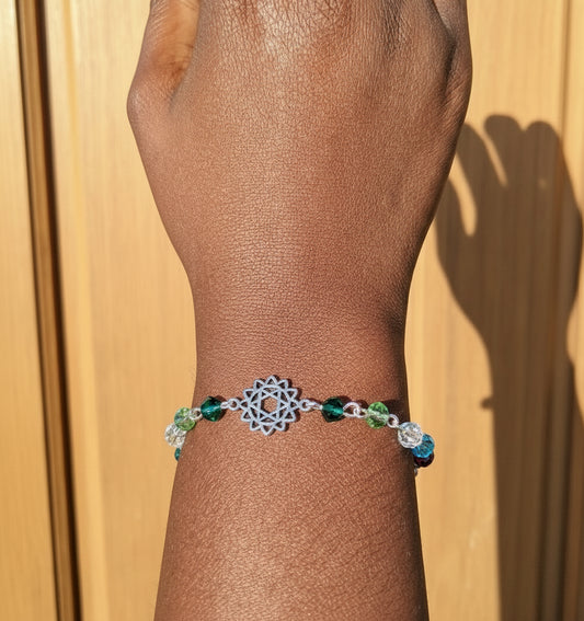 DeFit Designs BRACELET Star Of David Bracelet-Briolette Stone Bracelet