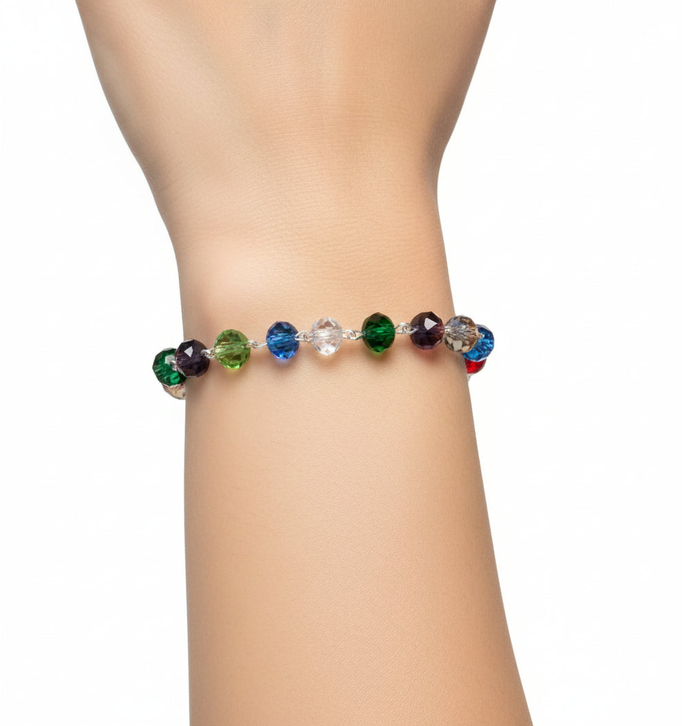 DeFit Designs Celtic Knot And Briolette Gemstone Bracelet-Celtic Knot Bracelet