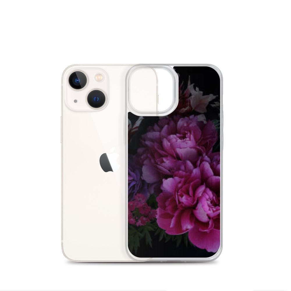 DeFit Designs iPhone 13 mini Pink Floral iPhone Case