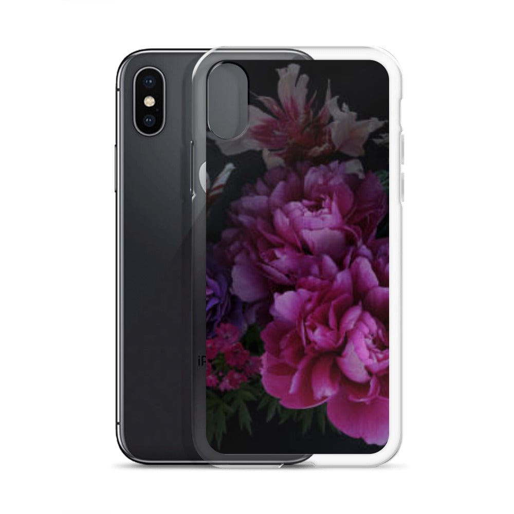 DeFit Designs iPhone X/XS Pink Floral iPhone Case