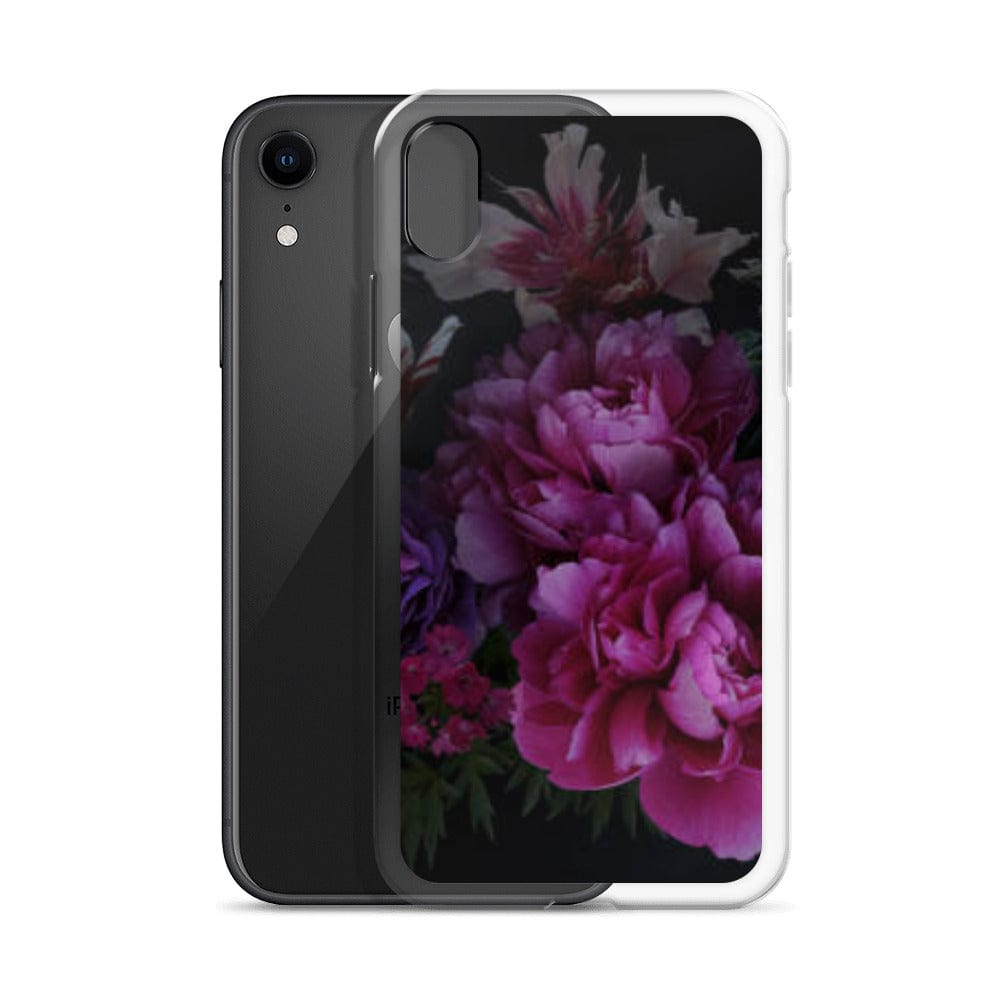 DeFit Designs iPhone XR Pink Floral iPhone Case
